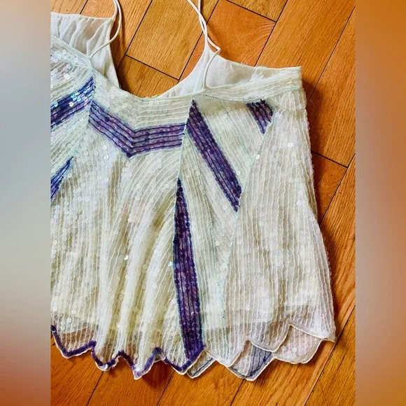 Free People Sequin Embellished Camisole - Picture 8 of 11